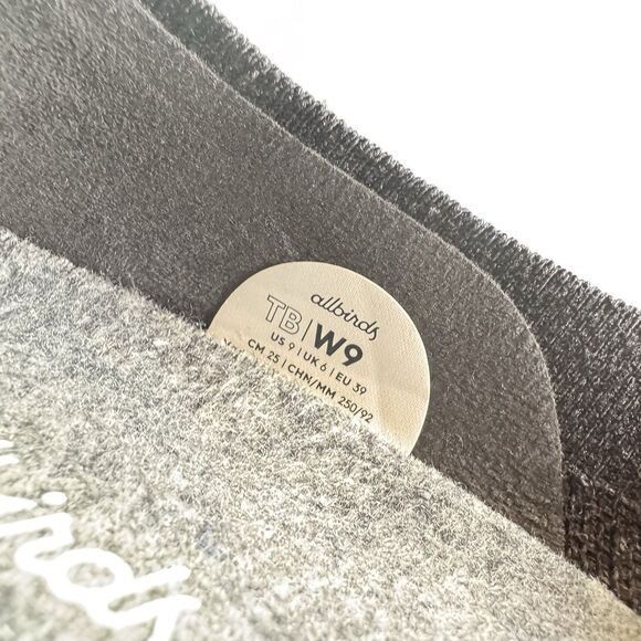 Allbirds Tree Breezers Shoes Women’s 9 Black Knit Ballet Flats - Picture 6 of 6